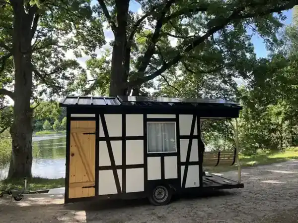 Nowa sauna z boku