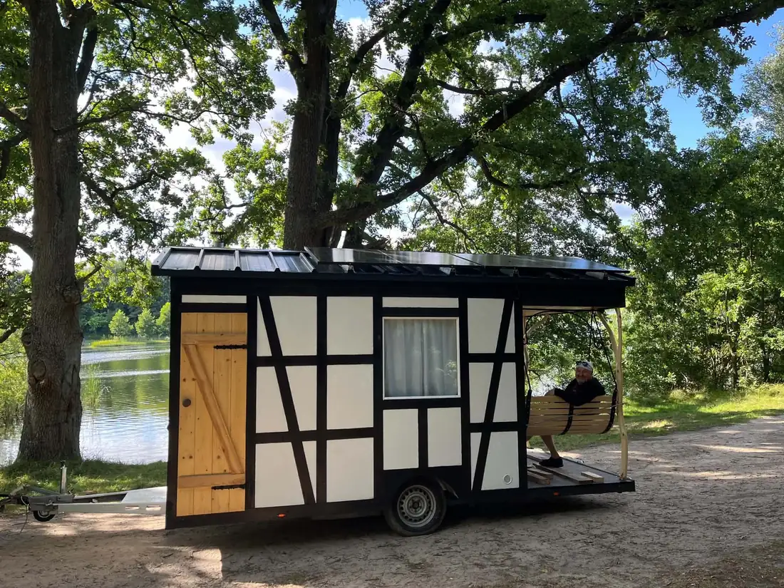 Mobilna sauna na kółkach Stara Chata